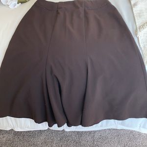 New York Clothing Brown Skirt NWOT